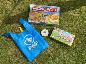 Animal Crossing 4 Item Bundle Including; Monopoly, Lego, Coasters And A Bag - Picture 1 of 10