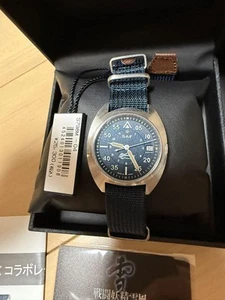 KENTEX YUKIKAZE SAF Limited Edition Watch S798M-04 Navy Nylon Strap 99pcs Japan - Picture 1 of 5