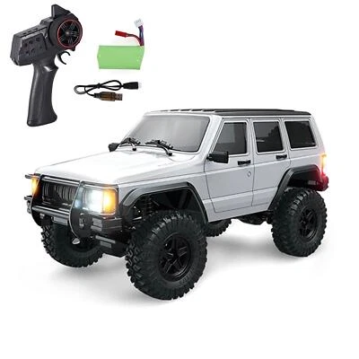 Plastic 1/18 AWD 2.4G RC Off Road Car Rock Crawler Brushed Motor 12KM/H Speed - Image 1 of 4