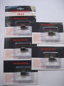 5x Piece CP-13 Ink Roller Noname Epson Canon IR40 Gr.744 Casio 110CR 116ER 120CR - Zdjęcie 1 z 12