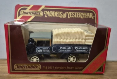 Y8 1917 YORKSHIRE STEAM WAGON William Prichard Models of Yesteryear Matchbox J - Bild 1 von 3