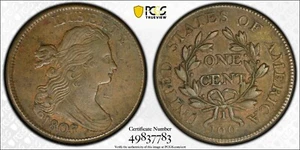 1803 Draped Bust Large Cent PCGS XF40 Small Date Large Fraction - Picture 1 of 4