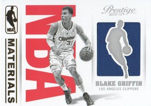 2013-14 Prestige Basketball NBA Materials #24 Blake Griffin JERSEY