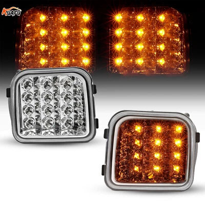 Lámpara de luz LED de esquina delantera para camioneta Hummer H3/H3T 06-10 señal clara estacionamiento Foto 1 de 4