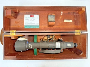 Keuffel & Esser (K&E) Tilting Level with Wooden Case - Picture 1 of 12