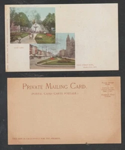 Hamilton Ontario multi view Postcard Gore Park and King Street East Unused - Picture 1 of 3