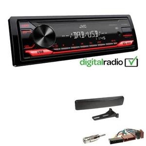 JVC KD-X182DB MP3 DAB+ USB 1-DIN Autoradio für Ford Galaxy 2000-2006 - Bild 1 von 5