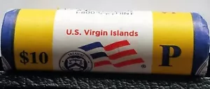 2009 US Virgin Islands | Original US Mint Roll Quarters | VI Philadelphia - Picture 1 of 3