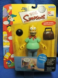 Simpsons Pin Pal Homer Action Figure - Picture 1 of 6