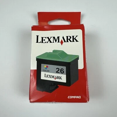 Genuine Lexmark 26 Color Ink Printer Cartridge Brand New in Box - Image 1 of 4