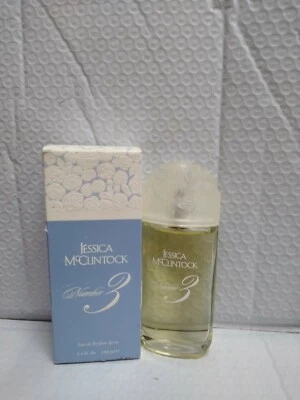 Туалетная вода для женщин Jessica McClintock номер 3 3,4 унции/100 мл спрей ОРИГИНАЛЬНАЯ ВИНТАЖНАЯ FOUMULA - Изображение 1 из 3