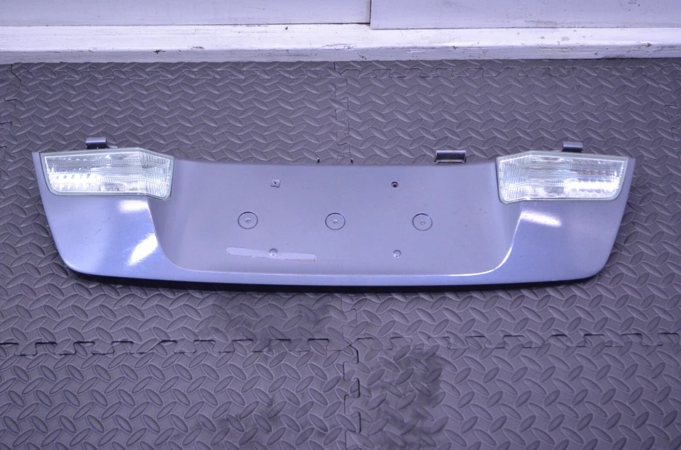 2003-2009 LEXUS GX470 REAR TRUNK LID LICENSE PLATE TRIM PANEL MOLDING GRAY OEM - Image 1 of 4