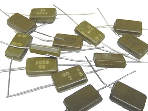 Condensadores de mica 180pF 500V 2% KSO MILITARES/ROMBO NUEVOS CANTIDAD-5 - Imagen 1 de 2