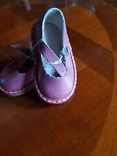 Vintage Soviet Pink Sandals Leather Baby Shoes Russian USSR Soviet kids