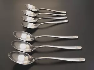 Lot of 7 Alessi Nuovo Milano Inox Stainless Spoons - 2 Sizes As Seen In Pics - Picture 1 of 7