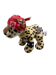 Ganz Webkinz Rockerz Leopard Plush Toy 7 inches Pet Rockerz Rock On - Picture 1 of 12
