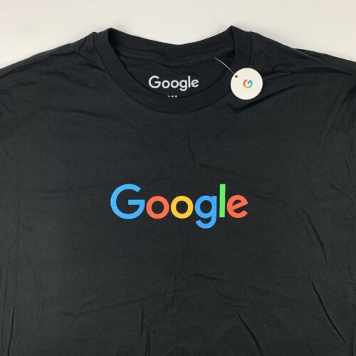Google Official Merchandise Store Mens XL X-Large T-Shirt Logo Employee NWT