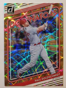 2022 Donruss Dominators Paul Goldschmidt tarjeta # D-9 Inserto de Cardenales de San Luis - Imagen 1 de 1