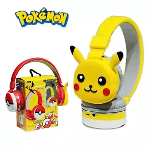 Kids Wireless Bluetooth Headphones Ear Girl Boy Stereo EarphoneHeadset Gifts - Picture 1 of 13