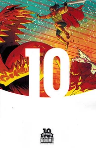 KLAUS #1 1:10 10 YEARS STELFREEZE VARIANT COVER "BOOM! STUDIOS" NM OR BETTER! - Picture 1 of 1