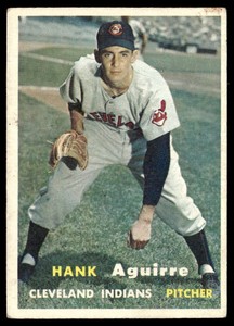 1957 Topps #96 Hank Aguirre  VG-EX-B111R2