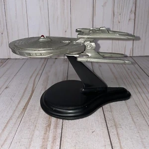 Franklin Mint Star Trek USS Stargazer NCC-2893 PEWTER Ship w/Stand 1992/93 - Picture 1 of 10