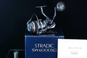 Shimano 20 Stradic SW 6000XG Spinning Reel [TOP MINT] 1day Quick Free Shipping - Picture 1 of 17