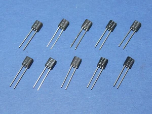 PHILIPS KTY81-210 Temperatur-Sensor 2000R bei 25°C ±1% TO92-2 Lot mit 10 Stück - Picture 1 of 2