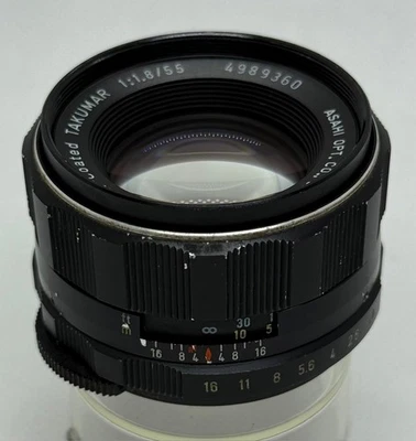 【Excellent+++++】Takumar 1:1.8/55mm　 super-multi-coated　 M42【250】 - image 1 of 4