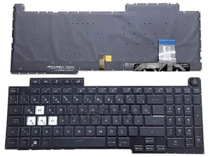 Teclado turco retroiluminado RGB para Asus ROG G713QC G713QE G713QM G713PV Klavye TR - Imagen 1 de 7