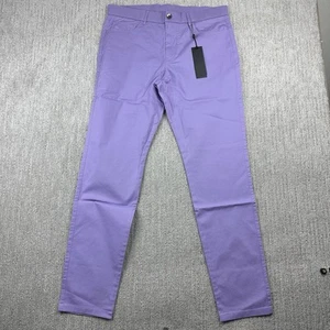 Greyson Amagansett 5 Pocket Golf Trousers Pants 34x32 Nightshade Purple $188 NWT - Picture 1 of 5