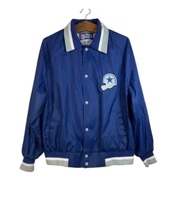 Vintage 70s 80s Stahl Urban Dallas Cowboys Jacket Mens Snap Button Closure Sz XL - Picture 1 of 18