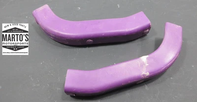 PARAGOLPES ESQUINERO TRASERO IZQUIERDO Y DERECHO OE POLARIS 1997 SL 900 SL 780 MORADO NEGRO Foto 1 de 4