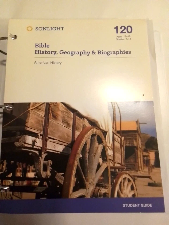 Sonlight bible history, geography & biographies American history grade 7-11 Foto 1 de 1