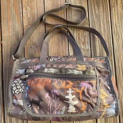 Bolso Bandolera Floral LeSportsac Cartera Ajustable Foto 1 de 4