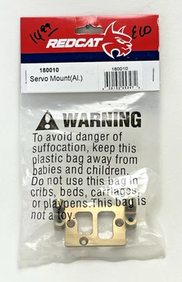 REDCAT 180010 Aluminum Alloy Servo Mount for Everest-10 Gunmetal RC Parts New - Image 1 of 4