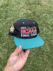 Vintage 1994 NCAA Final Four Charlotte Snapback Hat Basketball USA - Picture 1 of 8