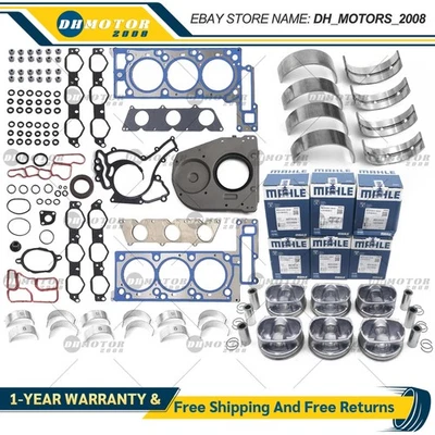 Engine Overhaul Rebuilding Kit For Mercedes-Benz C350 W166 W204 W211 M272 3.5L - Image 1 of 4