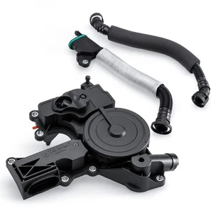 PCV Ventil Motor Kurbelgehäuseentlüftungsventil Ölabscheider mit Entlüftungsschlauch Kit Co... - Bild 1 von 5