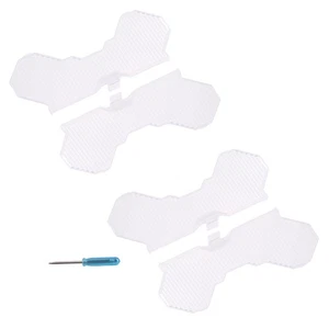 Waterproof Driving Light Covers For maXpeedingrods Crosshair LED 7inch Square - Picture 1 of 18