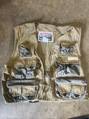 Vintage Field And Stream Fishing Vest SMALL - Image 1 of 4