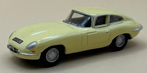 Oxford Diecast 1:76 Jaguar E-Type Coupe - Primrose Yellow - Imagen 1 de 2