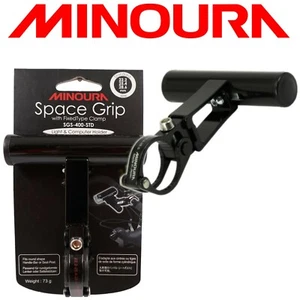 Minoura SGS-400 Black Bike Computer and Light Holder - Picture 1 of 4