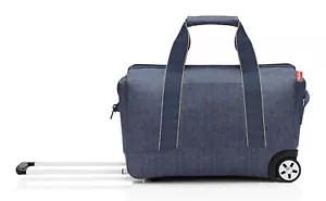 reisenthel Allrounder Trolley M Fischgrät dunkelblau - Bild 1 von 6