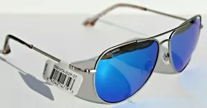 O'NEILL Vita POLARIZED Gafas de sol Silver / Blue Mirror $ 79 Surf/Beach Aviator NUEVO - Imagen 1 de 5