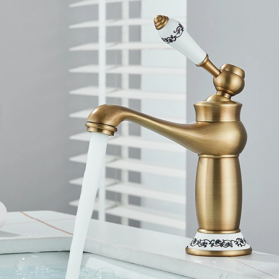 Waschtischarmatur Wasserhahn Bad Waschbecken Badarmatur Einhand Mischbatterie - Bild 1 von 1