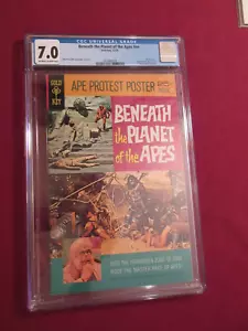 1970 1° EDIZIONE "SOTTO il PIANETA delle Scimmie" Chiave Oro FUMETTO CGC 7.0 - Foto 1 di 10
