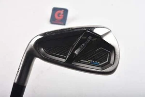 Left Hand Taylormade SIM2 Max OS #7 Iron / Regular Flex Atmos Orange / Demo - Picture 1 of 6