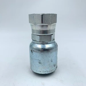 Parker 1JS43-16-16 Hydraulic Hose Fitting 1" Hose ID - Picture 1 of 5