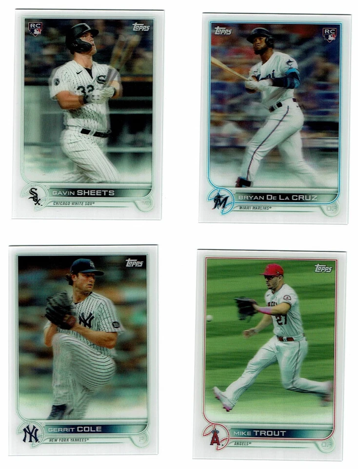 2022 Topps MLB 3D Baseball base singles - YOU PICK from list - Image 1 of 4